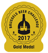 Brussels Beer Challenge 2017 - GOLD MEDAL